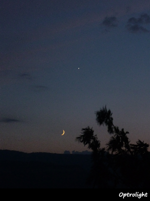 Photo Saturne  - Lune- Optrolight