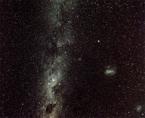 Photo de la voie lactée, paranal 2010 - Optrolight